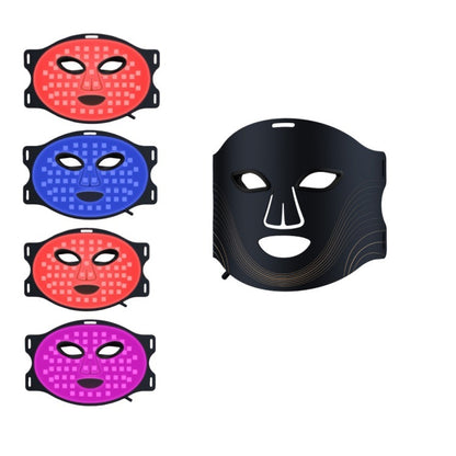 LED Light Therapy Face Mask - 7-Color Red Light Anti-Aging & Acne Treatment