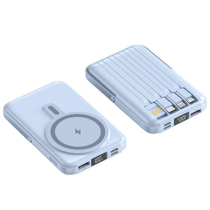 20000mAh Magnetic Power Bank - Fast Charging Portable Charger with Digital Display
