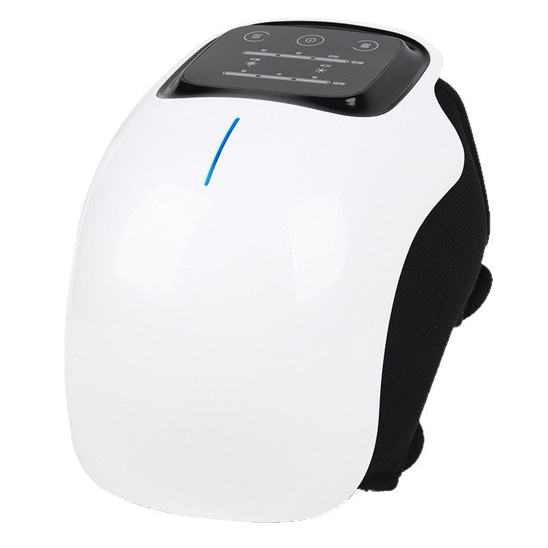 Knee Massager with Red Light Therapy - Rechargeable Heat & Massage for Pain Relief