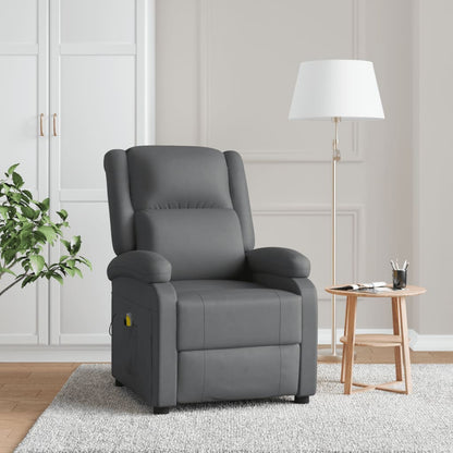 Massage Recliner Chair - Adjustable Electric Massaging Armchair with 6 Vibration Points