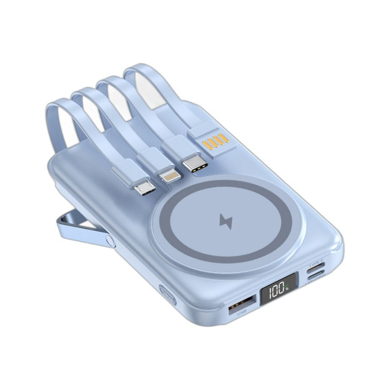 20000mAh Magnetic Power Bank - Fast Charging Portable Charger with Digital Display