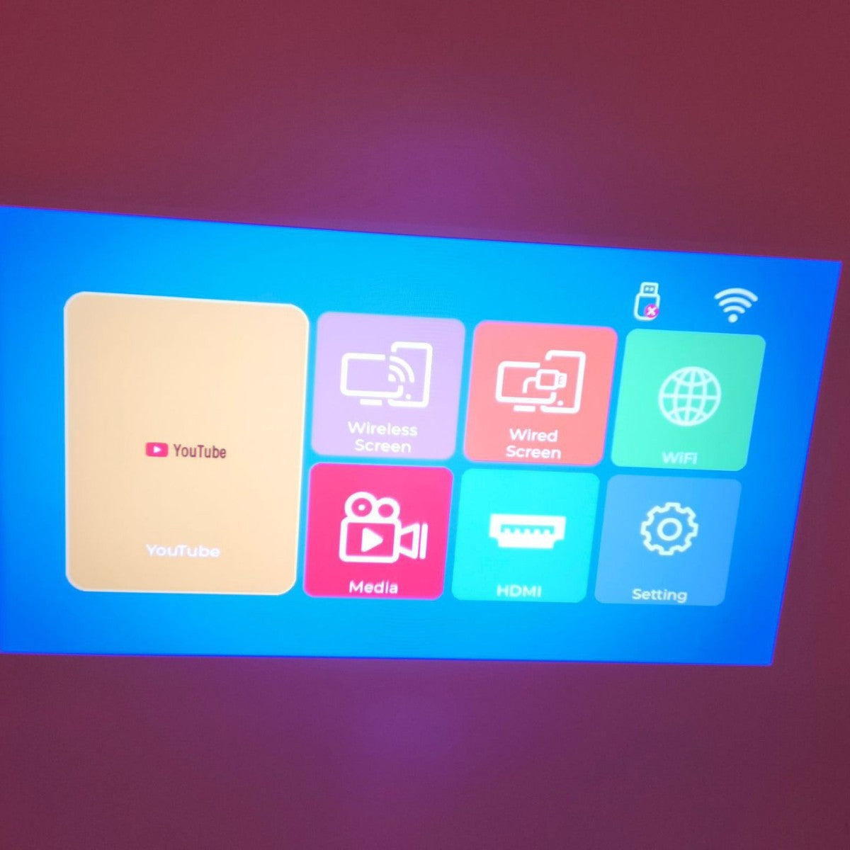 Home high-definition projector