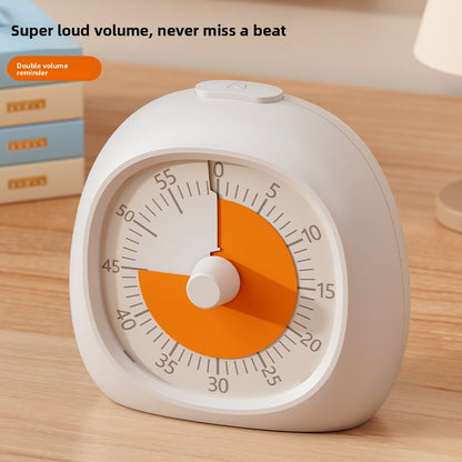 Visual Analog Timer - 60 Minute Countdown Timer for Kids, Kitchen & Study