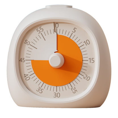 Visual Analog Timer - 60 Minute Countdown Timer for Kids, Kitchen & Study