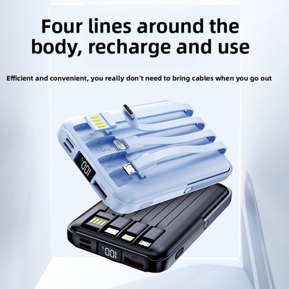 20000mAh Magnetic Power Bank - Fast Charging Portable Charger with Digital Display