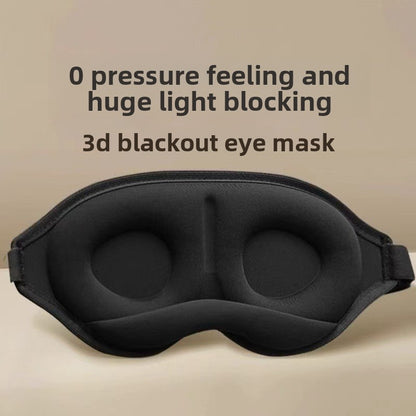 3D Sleep Mask - Contoured Eye Mask for Complete Darkness & Comfort