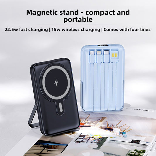 20000mAh Magnetic Power Bank - Fast Charging Portable Charger with Digital Display