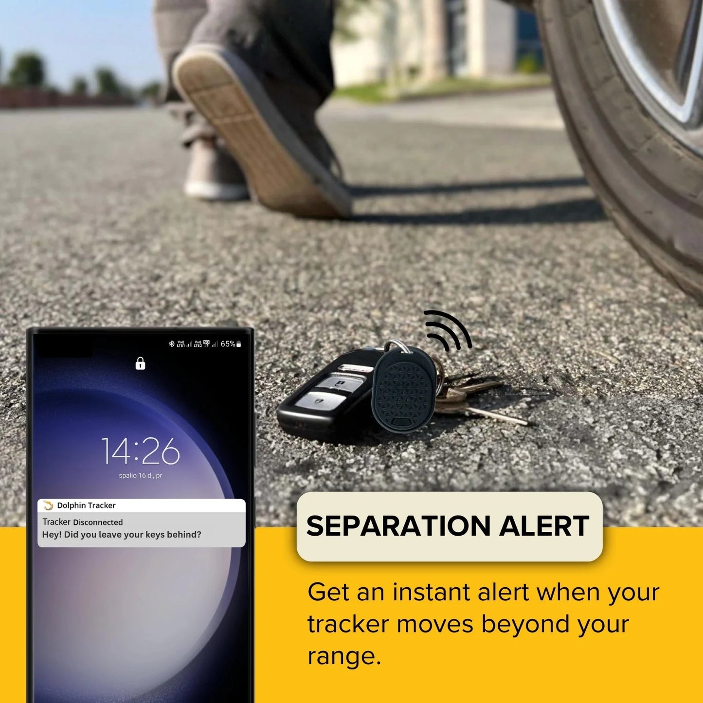 Bluetooth Item Tracker - Never Lose Your Keys, Wallet, or Bag Again