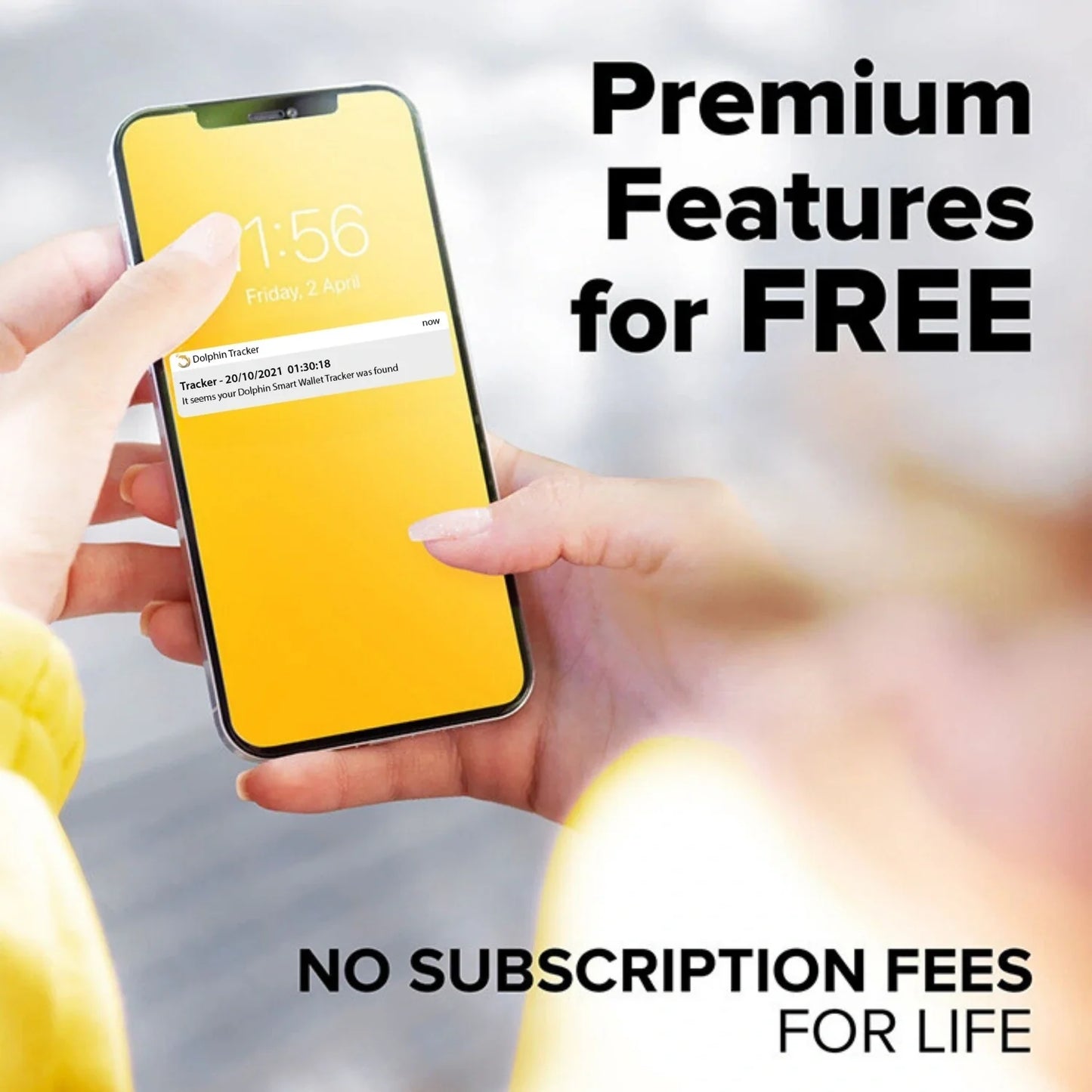 Smart Wallet with GPS Tracker & RFID Blocking - Never Lose Your Wallet Again